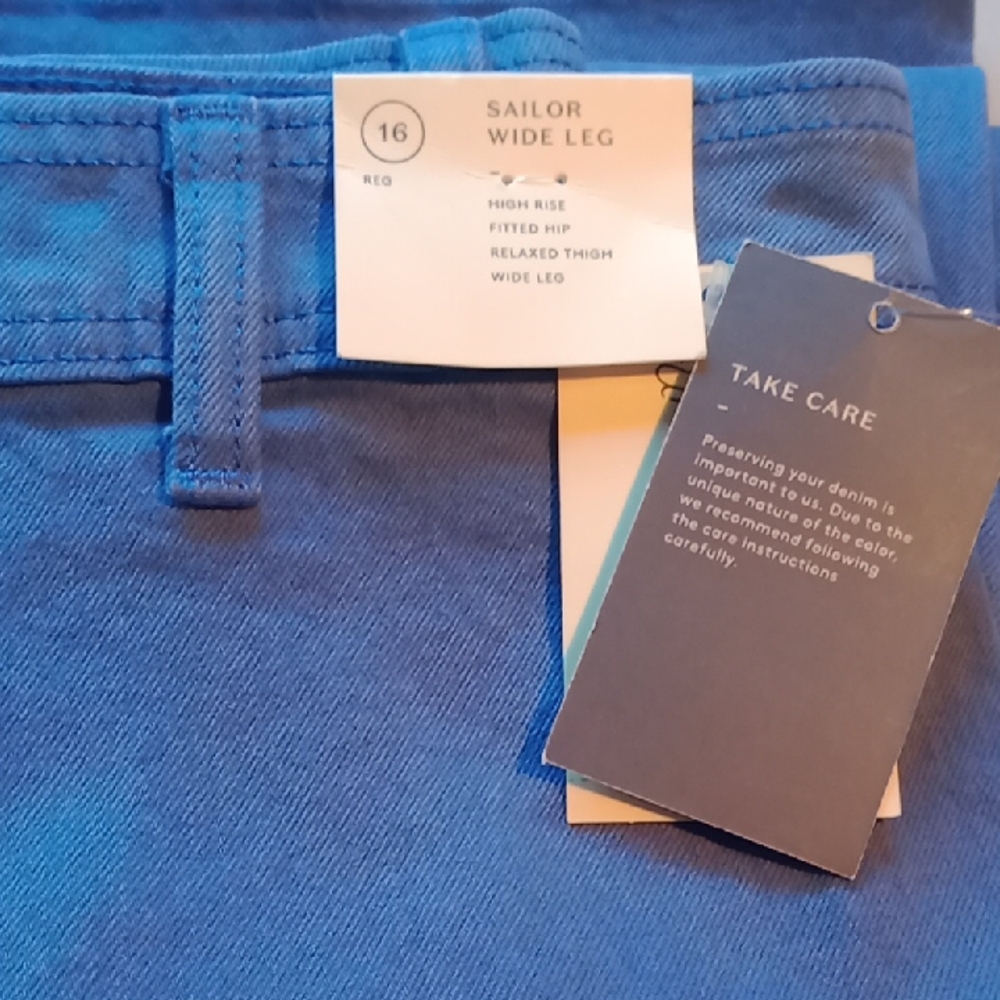 Universal Thread Blue Wide Leg Jeans